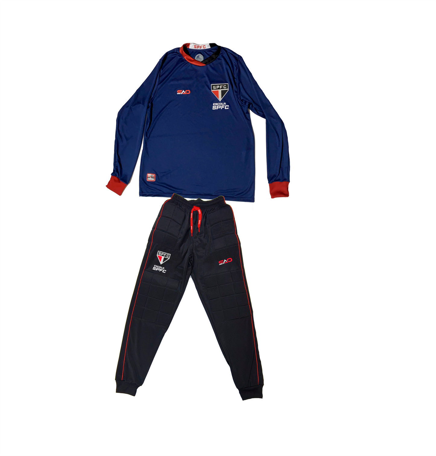 CONJUNTO GOLEIRO – MANGA LONGA – MODELO 1