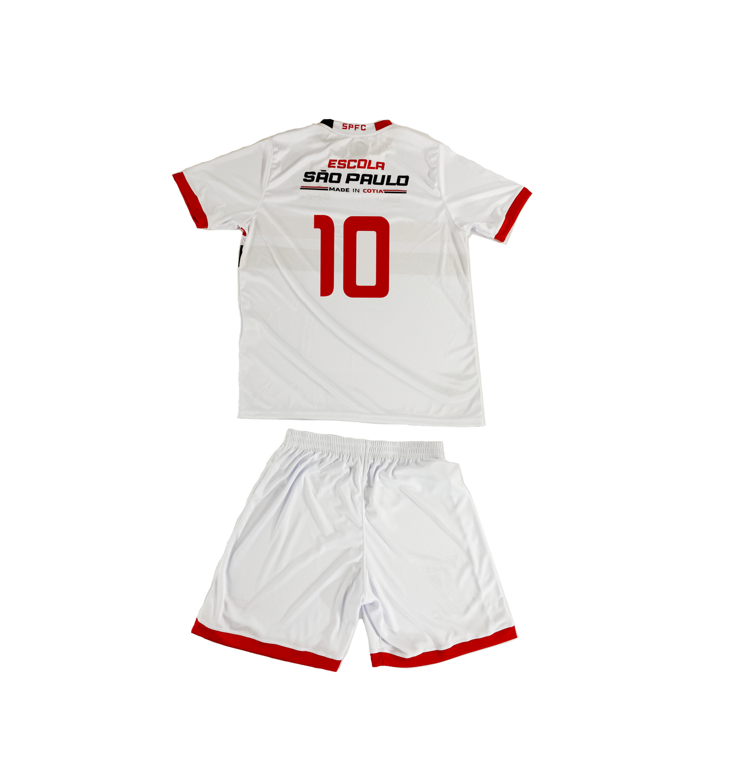 KIT UNIFORME 1 JOGO – MODELO MANGA CURTA (ESCOLAS SPFC)