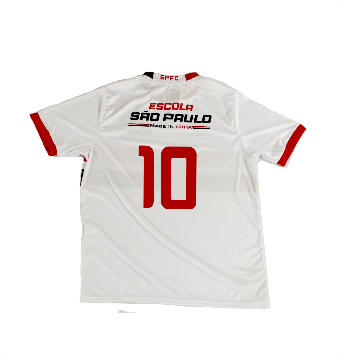 CAMISA UNIFORME 1 JOGO – MODELO MANGA CURTA (ESCOLAS SPFC)