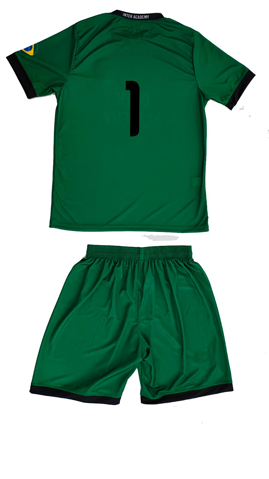 Kit Goleiro Inter Academy- COM NUMERO – Modelo 1