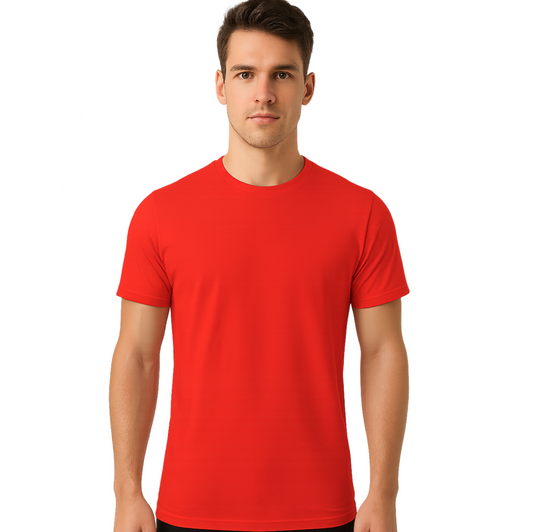 CAMISETA ALGODÃO VERMELHA – BISE SPORTS