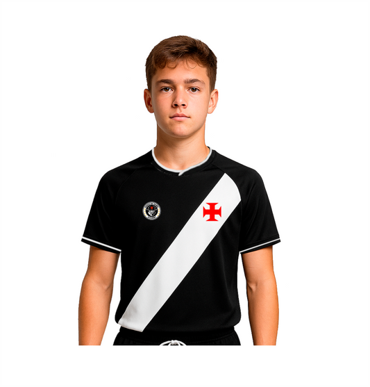 CAMISAS DE JOGO – MODELOS 1 E 2 (Preta e Branca) (VG027)