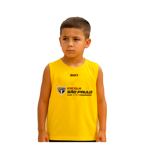 COLETES DE TREINO – ESCOLAS SPFC ( AMARELO )