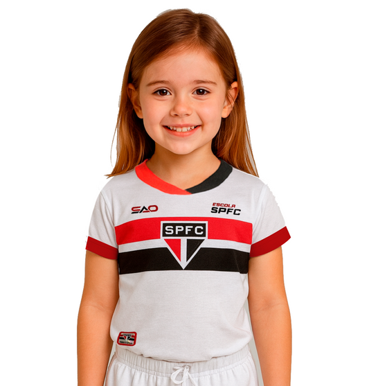 CAMISA DE JOGO FEMININO – MODELO 1 (ESCOLAS SPFC)