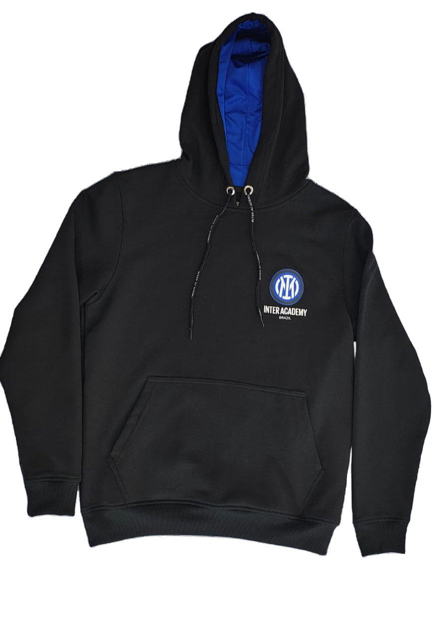 Blusa de Moletom com Capuz– Inter Academy Brazil