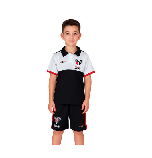 KIT UNIFORME ALUNO VIAGEM – ESCOLAS SPFC ( MODELO 1 )