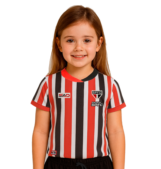 CAMISA DE JOGO FEMININO – MODELO 2 (ESCOLAS SPFC)