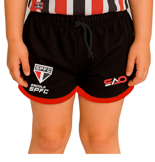 CALÇÃO DE JOGO FEMININO – MODELO 2 (ESCOLAS SPFC)