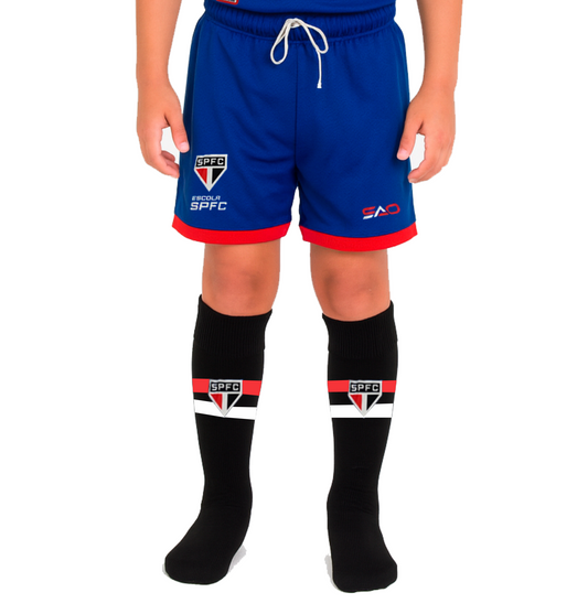 CALÇÃO UNIFORME 3 – MODELO MANGA CURTA (ESCOLAS SPFC)