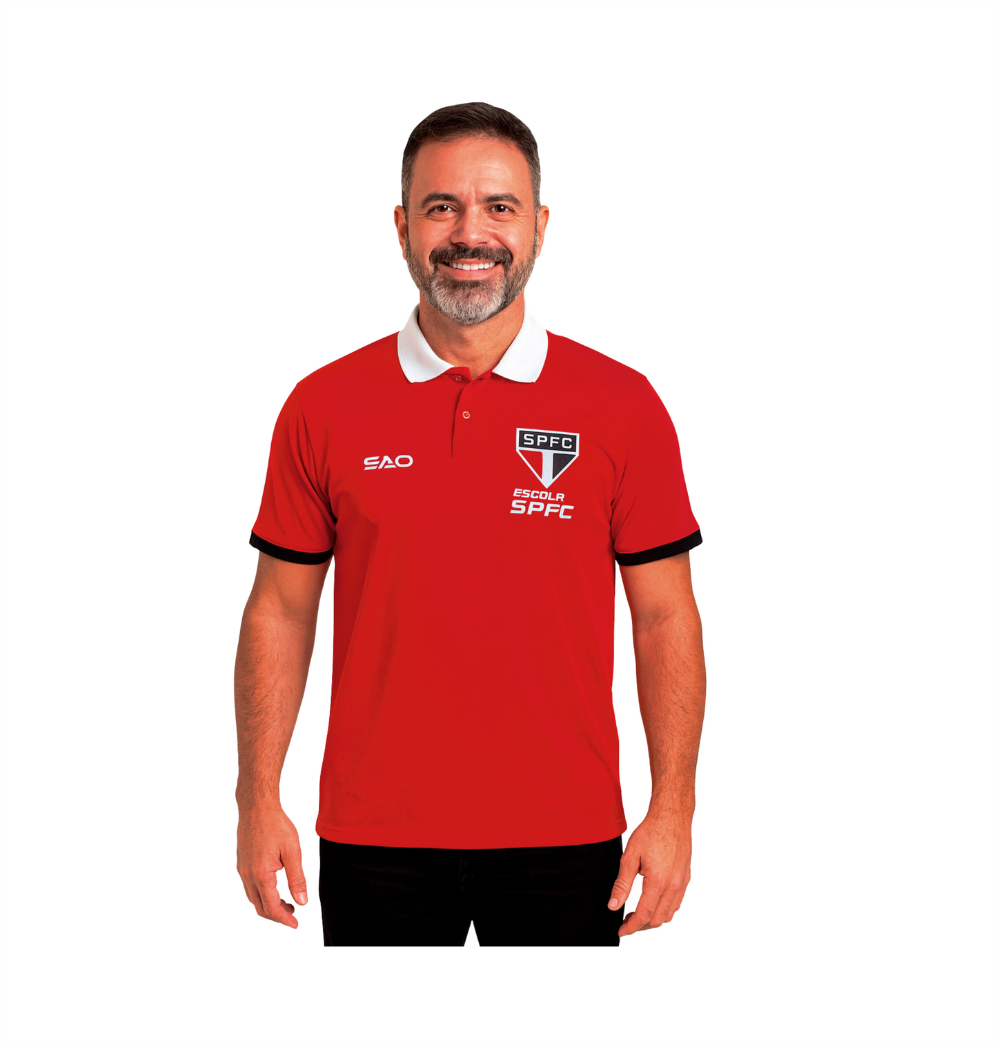 CAMISA POLO – LINHA PASSEIO - MASCULINO ( VERMELHO )