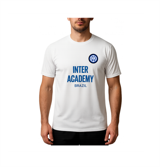 Camisa de Passeio Masculino – Inter Academy Brazil ( BRANCO )