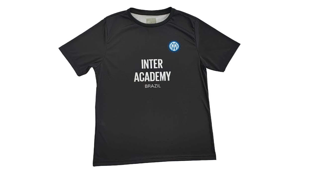 Camisa de Passeio Masculino – Inter Academy Brazil ( PRETO )