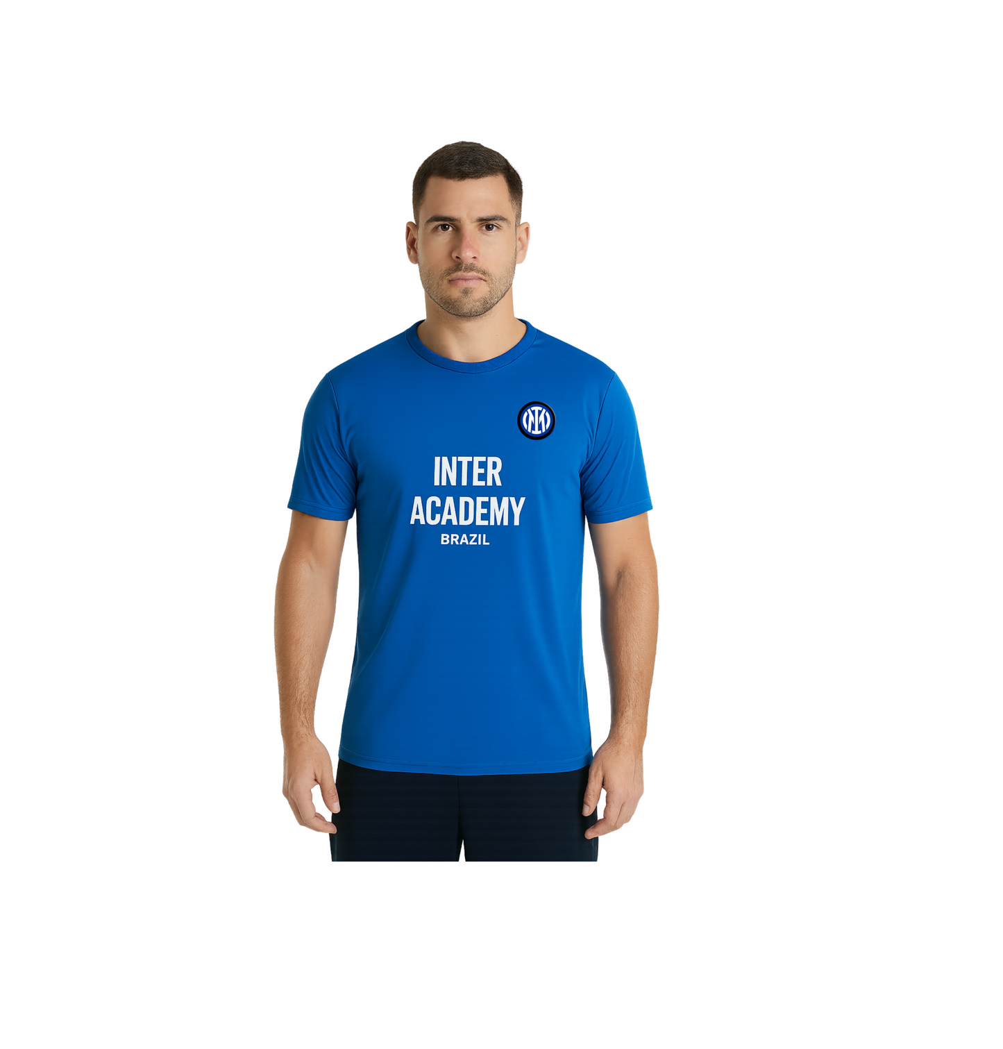 Camisa de Passeio Masculino – Inter Academy Brazil ( ROYAL)